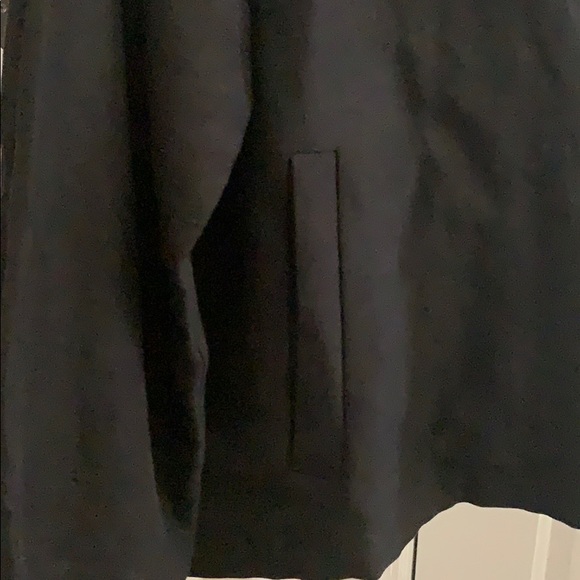 Eileen Fisher Tencel and Linen Black Jacket - Picture 3 of 6